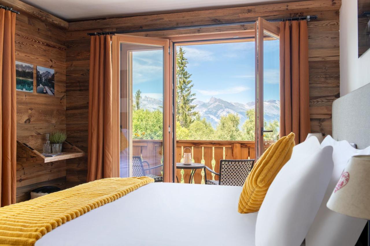 Papill'On - Boutique Hotel La Tzoumaz Exteriér fotografie